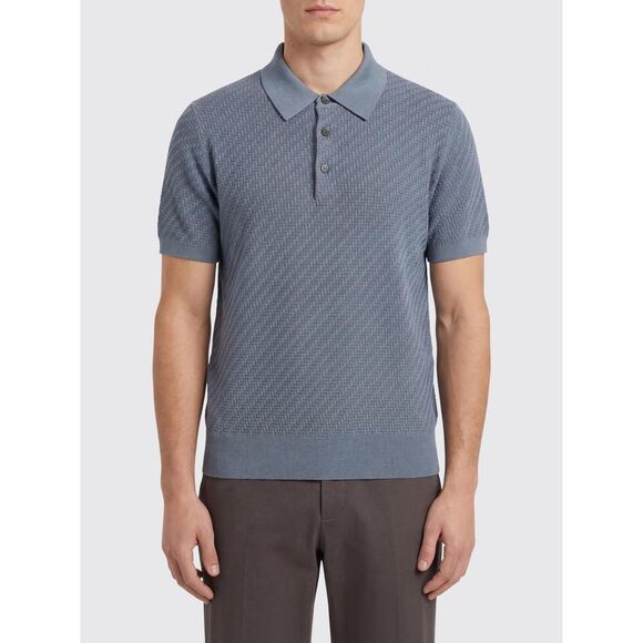 BRIONI Other - Brioni Polo Shirt Men Periwinkle